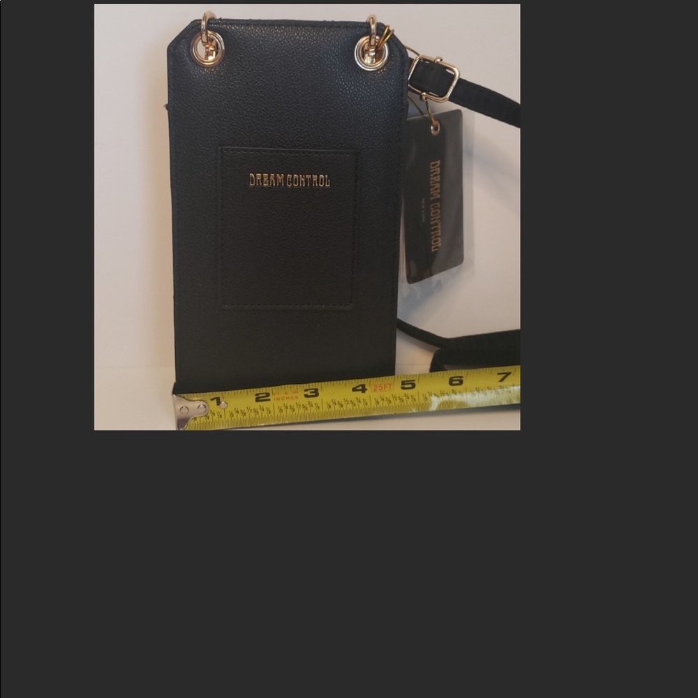 Cute Gold and Black Crossbody Purse - Picture 5 of 6